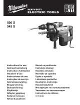 Milwaukee 500 S Instructions For Use Manual