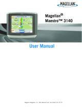 Magellan Maestro 3140 Kasutusjuhend