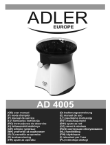 Adler AD 4005 Kasutusjuhend