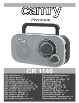 Camry CR 1140 Kasutusjuhend