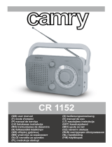 Camry CR 1152 Kasutusjuhend