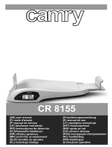 Camry CR 8155 Kasutusjuhend