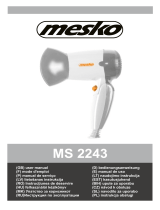 Mesko MS 2243 Kasutusjuhend