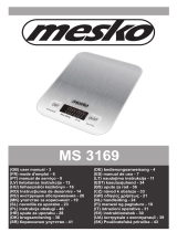 Mesko MS 3169 Kasutusjuhend