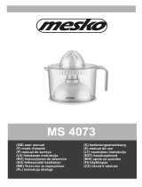 Mesko MS 4073 Kasutusjuhend
