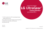 LG 34GL750-B Kasutusjuhend