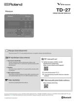 Roland TD-27 Omaniku manuaal