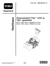 Toro Greensmaster Flex 1018 Traction Unit Kasutusjuhend