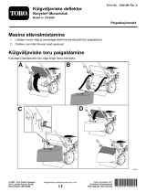 Toro Side-Discharge Deflector, Recycler Lawn Mower paigaldusjuhend