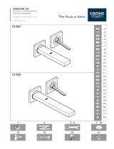 GROHE EUROCUBE JOY 19 998 Kasutusjuhend