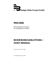 Badger Meter MDS 2000 Kasutusjuhend