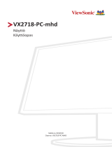 ViewSonic VX2718-PC-MHD Kasutusjuhend