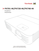 ViewSonic PX701-4K-S Kasutusjuhend