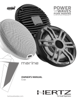 Hertz HMX 8 Marine Coax Speaker Omaniku manuaal