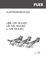 Flex L 125 18.0-EC Kasutusjuhend