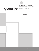 Gorenje RB391PW4 Kasutusjuhend