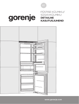 Gorenje HZFI2728RFF Kasutusjuhend