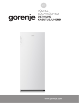 Gorenje ZOF22862 Kasutusjuhend