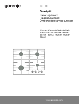 Gorenje G642ABX Kasutusjuhend