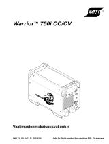 ESAB Warrior™ 750i CC/CV Vastavusdeklaratsioon