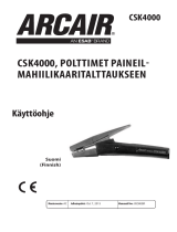 Arcair CSK4000 Air Carbon-Arc Manual Gouging Torch Kasutusjuhend