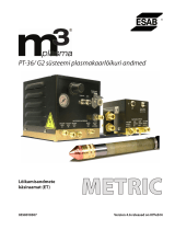 ESAB M3® Plasma PT-36 G2 Plasma System Cutting Data Kasutusjuhend