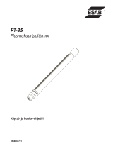 ESAB PT-35 Plasma Arc Cutting Torch Kasutusjuhend
