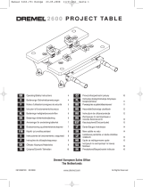 Dremel 2600 PROJECT TABLE Omaniku manuaal