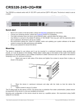 MikroTik CRS326 24S 2Q RM Cloud Router Switch Kasutusjuhend