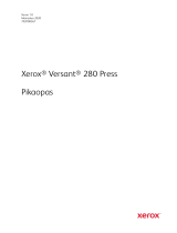 Xerox Versant 280 Kasutusjuhend