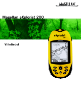 Magellan eXplorist 200 - Hiking GPS Receiver Kasutusjuhend