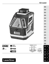 Laserliner X2-Laser Pro Omaniku manuaal