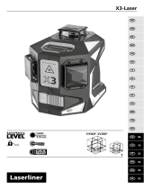 Laserliner X3-Laser Pro Omaniku manuaal