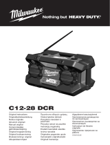 Milwaukee C12-28 DCR Original Instructions Manual