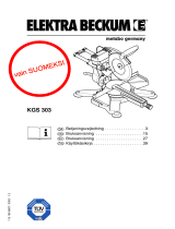 Metabo KGS 303 PLUS Kasutusjuhend