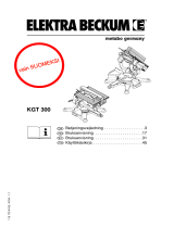 Metabo KGT 300 Kasutusjuhend