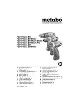 Metabo 10,8 Volt Akku-Bohrschrauber PowerMaxx BS Basic Kasutusjuhend