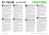 Festool TKS 80 EBS-Set Kasutusjuhend