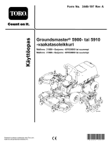 Toro Groundsmaster 5900 Rotary Mower Kasutusjuhend