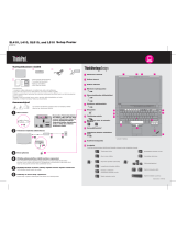 Lenovo ThinkPad SL510 Setup Manual