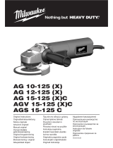 Milwaukee AGS 15-125 C Original Instructions Manual