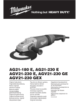 Milwaukee AGV21-230 GE Original Instructions Manual