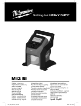 Milwaukee M12 BI Original Instructions Manual
