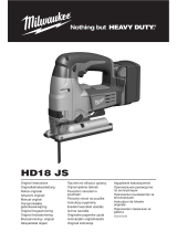 Milwaukee HD 18 JS Original Instructions Manual
