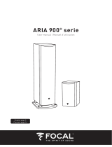 Focal Aria CC900 noire High Gloss Kasutusjuhend