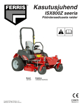 Simplicity ZTR, ISX800 2021 SERIES (ESTONIAN) Kasutusjuhend