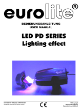EuroLite LED PD Series Kasutusjuhend