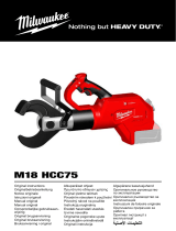 Milwaukee M18 HCC75 Original Instructions Manual