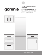 Gorenje NRKE62XL Kasutusjuhend