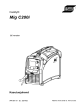 ESAB Caddy® Mig C200i Kasutusjuhend